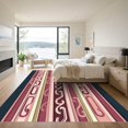 thumbnail image 3 of ODIKA 4'x6' Machine Washable Non-Slip Area Rug, Abstract Pink High Traffic Rug, Pink, 1290122, 3 of 7