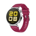 thumbnail image 1 of MKHSQHDG Today's Deals 18Mm Color Silicone Sports Watch Band Durable Fit for All Active Comfortable Wear Available, 1 of 3