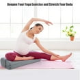 thumbnail image 3 of Costway Yoga Bolster Pillow Meditation Pillow w/Washable Cover & Carry Handle  Grey, 3 of 10