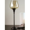 thumbnail image 4 of Northlight 16.25" Decorative Large Golden Luster Brown Stemmed Votive Candle Holder, 4 of 4