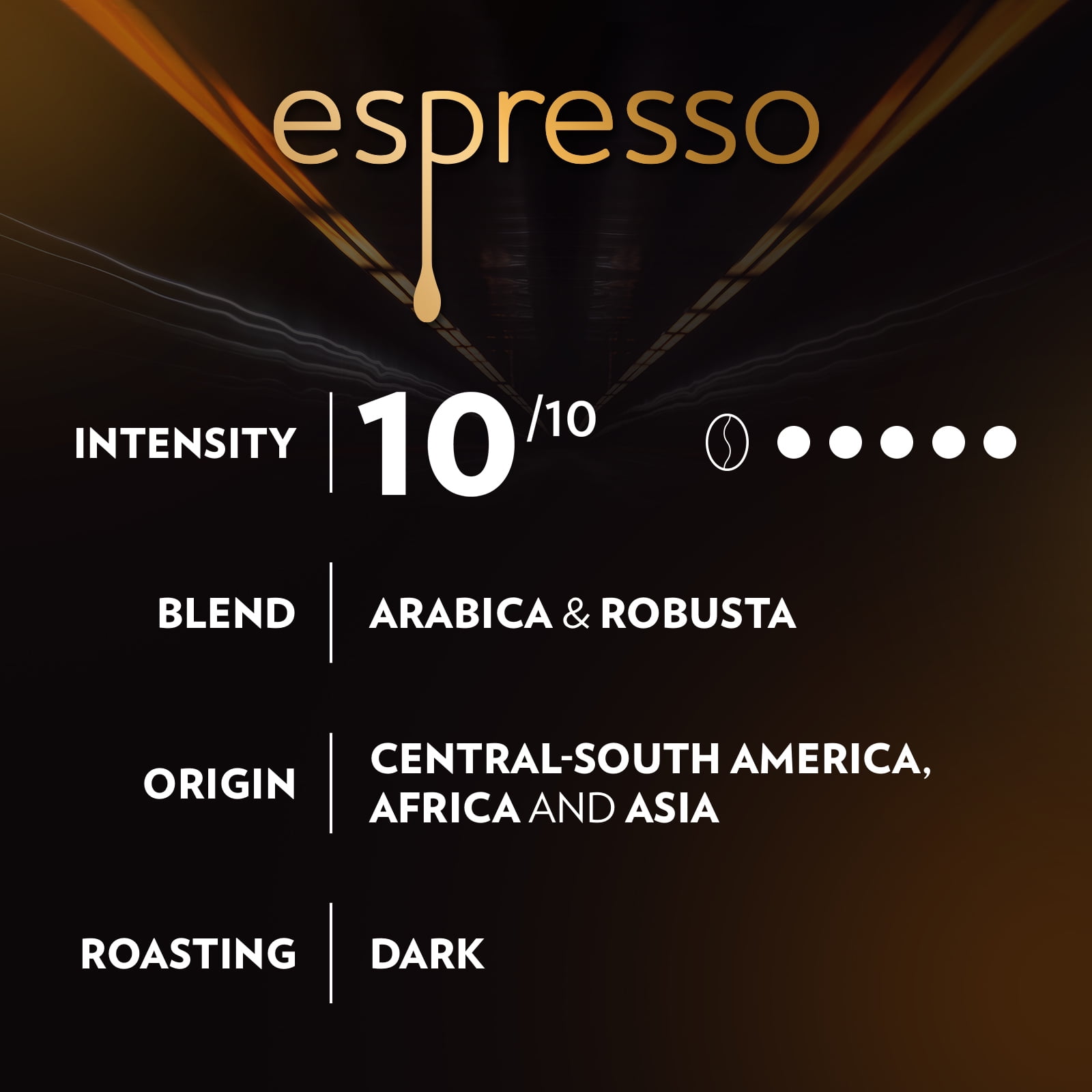 Lavazza Espresso for Automobili Lamborghini Whole Bean, Dark Roast, Arabica and Robusta Blend, 2.2 lb Bag