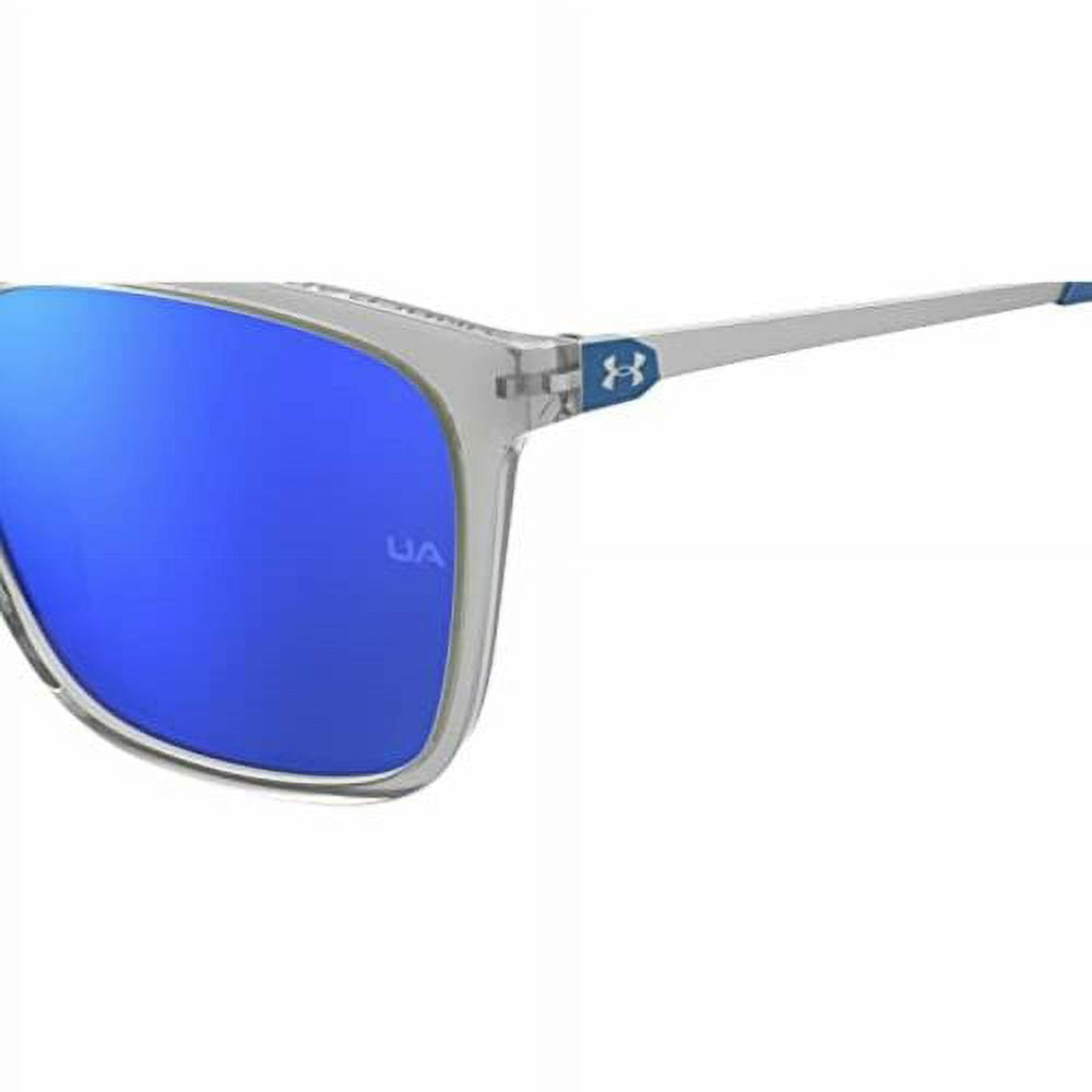 Under Armour Reliance Crystal Grey Soft Square Sunglasses - 063M Z0