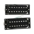 thumbnail image 6 of 2 Pieces 8 String Electric Guitar Pickup Neck Bridge Pickup Set, Black, 6 of 9