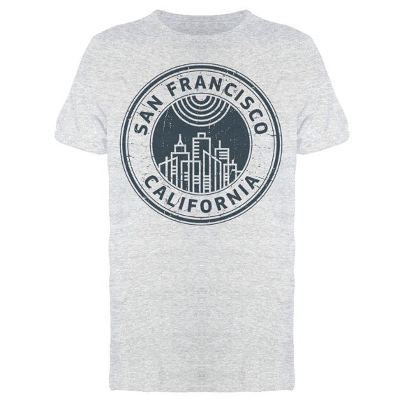 Grunge San Francisco Art Tee Men's -Image by Shutterstock