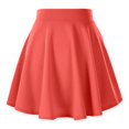 thumbnail image 4 of Riforla Women's New Plus Size Female Korean Version Sun Dress Lined with Pleated Skirt Skirt Skirts for Women Trendy Red M, 4 of 4