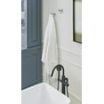thumbnail image 3 of Amerock Appoint Polished Nickel Single Prong Robe Hook, 3 of 7