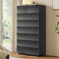 thumbnail image 6 of 8 Drawers Dresser for Bedroom, Wood Tall Dressers & Chests of Drawers, Modern Storage Cabinet for Living Room Closet, Black, 6 of 9