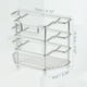 thumbnail image 5 of Organizador de Soporte para Cepillos de Dientes Unique Bargains Acero Inoxidable 304 Tono Plateado 3 Ranuras, 5 of 8