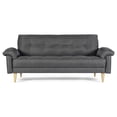 thumbnail image 4 of Sofá Cama Makora Salam con Memory Foam Color Oxford Lino Respaldo Reclinable de 3 Posiciones, 4 of 7