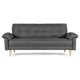 thumbnail image 4 of Sofá Cama Makora Salam con Memory Foam Color Oxford Lino Respaldo Reclinable de 3 Posiciones, 4 of 7