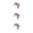 thumbnail image 2 of Turbante africano Jumpingount nudo bohemio musulmán estampado Floral banda ancha, 2 of 6