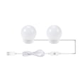 thumbnail image 1 of LED makeup mirror light with 3 color modes, bathroom mirror light with USB cable, LED light strip, 1 of 8
