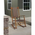 thumbnail image 3 of Jack Post Knollwood Rocker With Wicker In Natural & Brown, 3 of 6