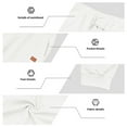 thumbnail image 7 of LEKWK Mens Training Pants Slim Fit Graphic Waffle Texture Jogger Pants Breathable Athletic Pants Elastic Waist Workout Gym Running Sports Wear Outfits, 7 of 7