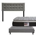 thumbnail image 1 of Colchón Matrimonial + Cabecera Catania + Box Spring Air DICASA Omega, 1 of 8