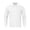 White, variant on CAIVO Polo Shirts For Men Long Sleeve Lapel Shirt Casual Holiday Shirts Solid Color Classic Fit Golf Tops Stretchy , S