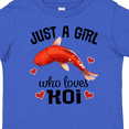 thumbnail image 4 of Inktastic Just a Girl Who Loves Koi Fish Girls Toddler T-Shirt, 4 of 5