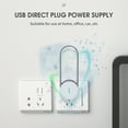 thumbnail image 3 of Compact USB-Powered Blue Air Purifier with High-Efficiency Filtration – Captures 99.7% of 0.3-Micron Particles, Pet Odors & Smoke – Whisper-Quiet Operation for Home, Office, Car – Ideal for 30-40㎡, 3 of 6