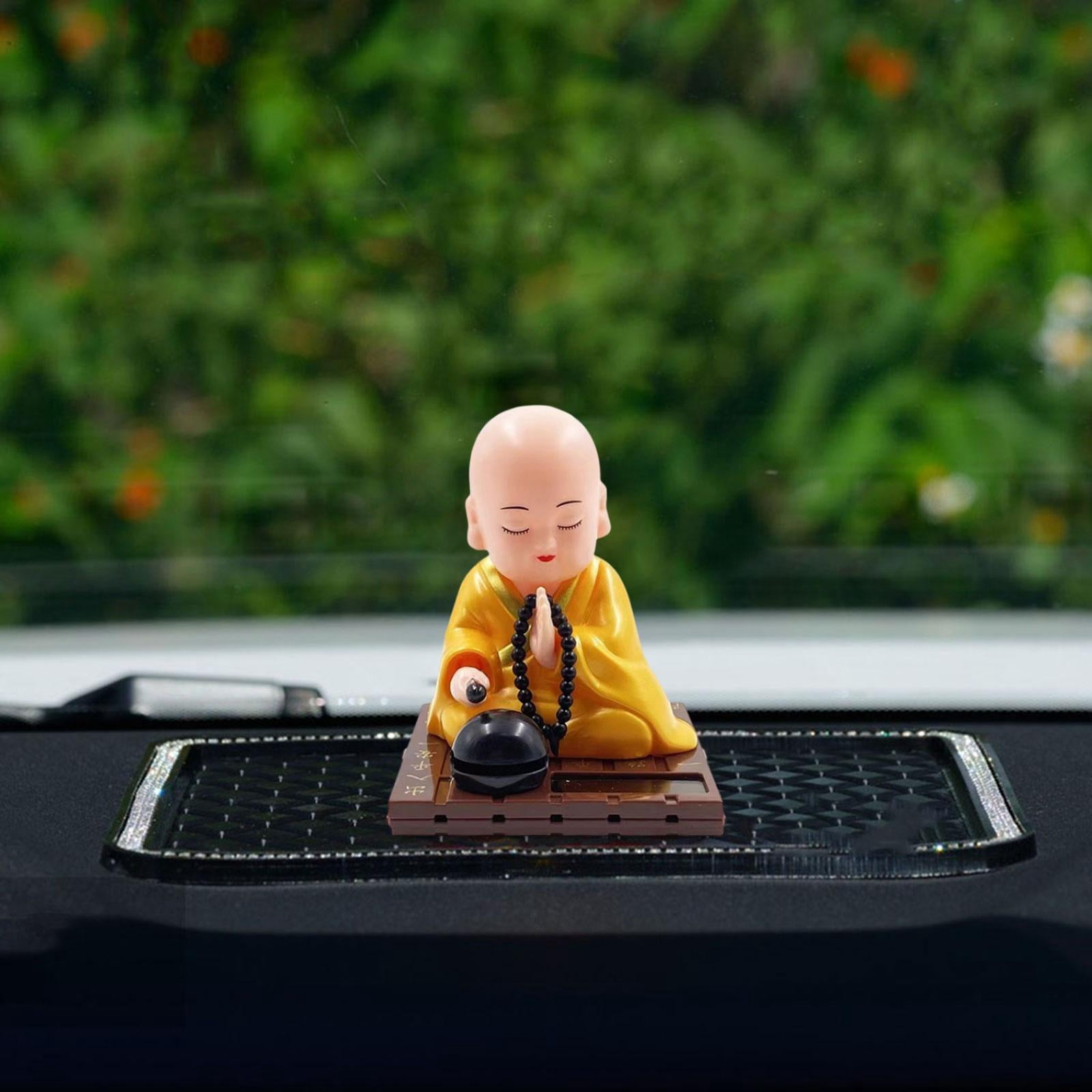 Figurine Solaire Animée Pour Tableau De Bord Voiture - Fille Hawaii, 10x5cm, étanche, Décoration Bureau Ou Véhicule - 8