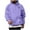Purple, variant on FAHUOMU Men's Fashion Hoodies & Sweatshirts Pullover Long Sleeve Unisex Hooded Sweatshirts Solid Color Plam Tree Hoodies