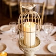 thumbnail image 5 of Candelabro de Jaula PáJaros Vintage, Accesorios DecoracióN Mesa Boda, Hierro y Metal, , S, 5 of 5