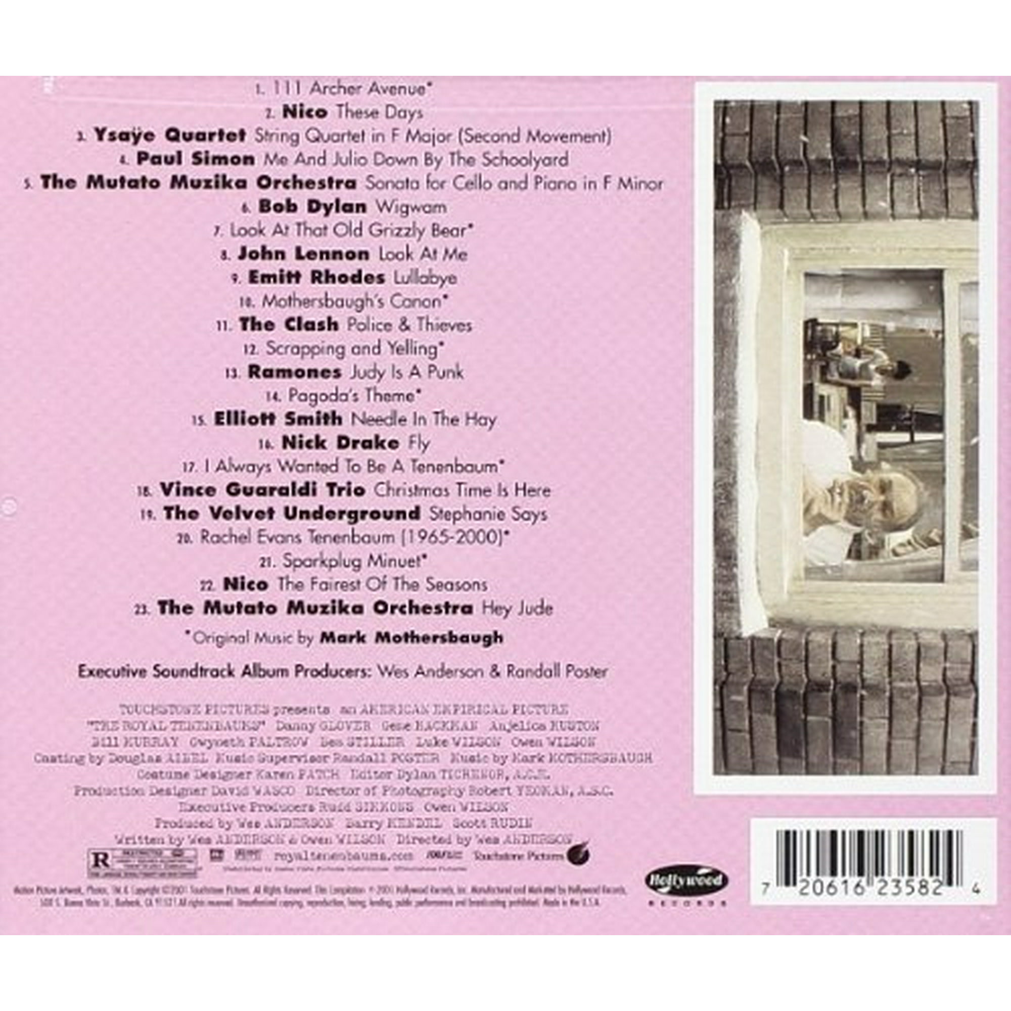 The Royal Tenenbaums Original Soundtrack 2 Disc Lp 