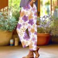 thumbnail image 2 of kaondbfi Summer Linen Pants for Women Wide Leg Pants Loose Pants Pants with and Pockets Casual Pants for Women, 2 of 9