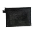 thumbnail image 3 of Make Up Case, Mesh Makeup Bags for Handbag, Cosmetic Pouch Bags with Zipper, Bag M Black, 3 of 7