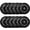 Black, variant on Fitvids 2-Inch Olympic Rubber Weight Plates Sets, Bumper Plates Set with Barbell for Strength Training, 180-390 Lbs Multiple Options