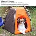 thumbnail image 4 of Billuyoard Tienda Oxford impermeable para mascotas, lavable, para perros pequeños, cachorros, protección solar, gruesa, extraíble, portátil, Suministros para perros, 4 of 6