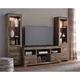 thumbnail image 6 of Signature Design by Ashley Trinell 63" TV Stand in Brown, 6 of 8