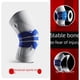 thumbnail image 1 of Funda protectora de silicona para rodillas, para fitness, correr, montar a caballo, tejida, cálida, para deportes, 1 of 5