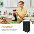 thumbnail image 4 of SASABAXI Reusable Black Kitchen Mixer Cover with Pocket Lightweight and Sturdy Design, 4 of 5