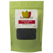 Burma Spice Black Sesame Seeds | Unhulled Sesame Seeds | Nutty Tase and High Oil Content 8 oz.