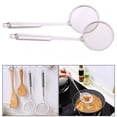 thumbnail image 3 of 1 PCS Stainless Steel Fine Mesh Oil Strainer Flour Strainer Hot Pot Colander Foam Scoop Skimmer Spoon Kitchen Tools, 3 of 6
