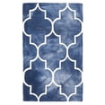 thumbnail image 3 of Safavieh Dip Dye Calanthe Geometric Wool Area Rug, Navy/Ivory, 3' x 5', 3 of 13