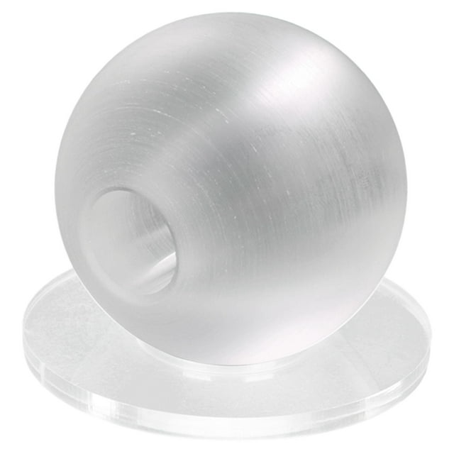 S SERENABLE Pool Ball Training Acrylic Sturdy Aiming Practice Tool Snooker Training Ball Hole 16mm Frosted