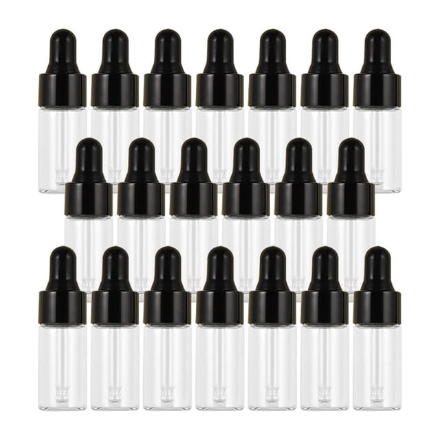 Botellas cuentagotas de vidrio Yuyangstore Frascos cuentagotas 3ml