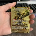 thumbnail image 2 of 10000 point arceus vmax metal cards DIY card pikachu charizard golden limited edition kids gift game collection cards, 2 of 5