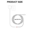 thumbnail image 5 of Power Supply Cable 10.0ft Extension Cable Intelligent Extension Cord for Home And Office Enduring, 5 of 9