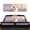 Corgi Lavender Design, variant on POLERO Blue Denim Moth Perforated Vinyl Rear Window Decal, 66.9 x 22.4 Inches See through Sticker, Durable UV Protection for Most Pickup Trucks