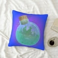 thumbnail image 4 of LNWH Decorative Pillow Covers, Toxic Liquid Square Sofa Decorative Knit Pillow Case, 26"x26", 4 of 8