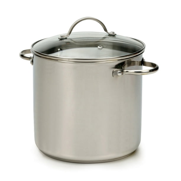 RSVP 8 Qt Stock Pot Induction