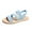 #304-Light Blue, variant on Censtreet Womens Sandals Shoes Comfort Walking with Non Slip on Casual Summer Beach Shoes Dress Ankle Elastic Bohemian Flats