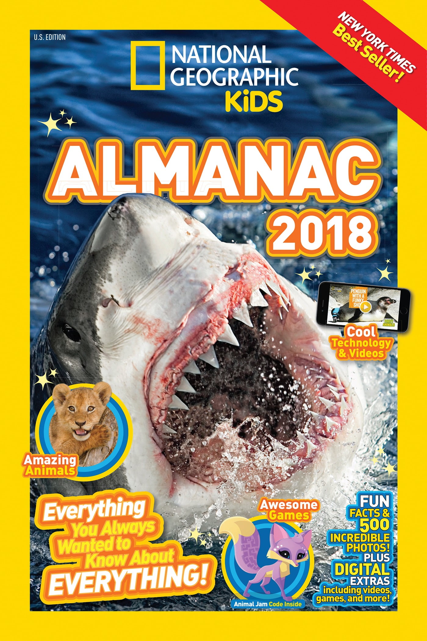 National Geographic Kids Almanac 2018 (Paperback)