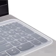 thumbnail image 5 of Universal Keyboard Cover for 12"-17" Laptop Notebook,Thin Silicone Waterproof Oil-proof Keyboard Cover Protector-Clear, 5 of 9