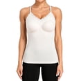 thumbnail image 2 of Gamivast Shapewear Camisole for Women Lace Trim Built In Bra Adjustable Strap Tummy Control Seamless Slimming Tank Top, 2 of 7