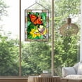 thumbnail image 4 of GROWTH TANK Stained Hangings, Decorative Flower Stained Glass Window, Handcrafted Stained , Butterfly, 4 of 8