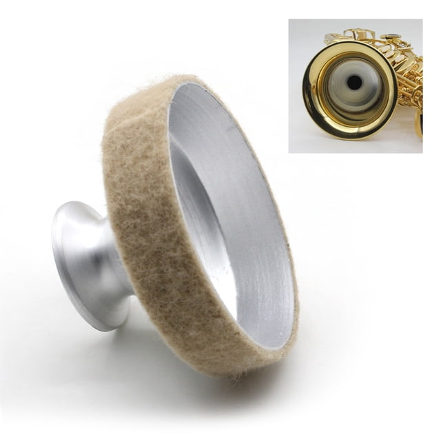 Silenciador Tomshoo de Aluminio para Saxofón Tenor Instrumento Mudo