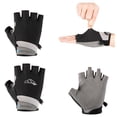 thumbnail image 2 of Necvior Outdoor Sports Half Finger Glove Breathable Fingerless Driving Cycling Glove, 2 of 17